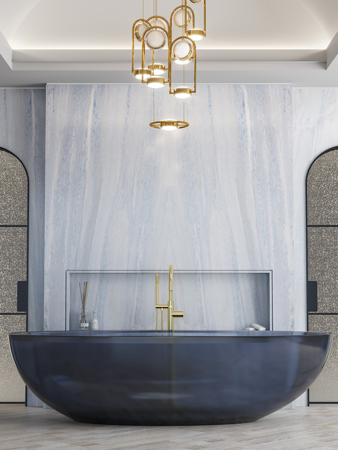 TOILA INC 2SLASBLU 1 stone tile and slab material
